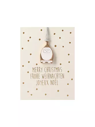 RAEDER | Weihnachts Deko MINI-ORNAMENT Engel | gold